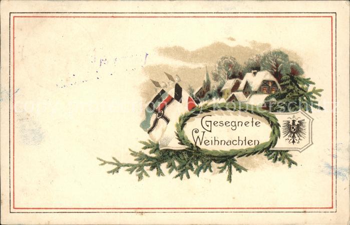Schwarz Weiss Rot Weihnachten Feldpost
