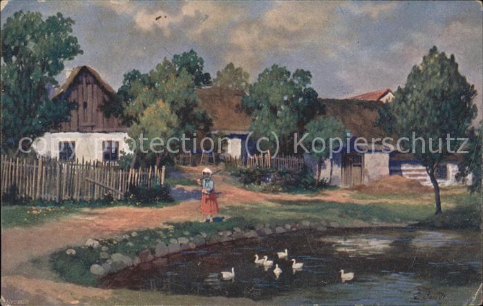 Kuenstlerkarte Jandl Meine Heimat Nr. 1319