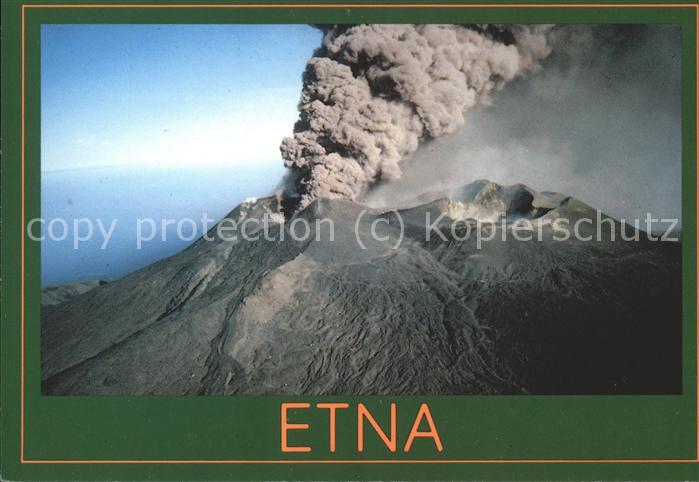 Vulkane Geysire Vulcans Geysers Etna Ätna Sizilien