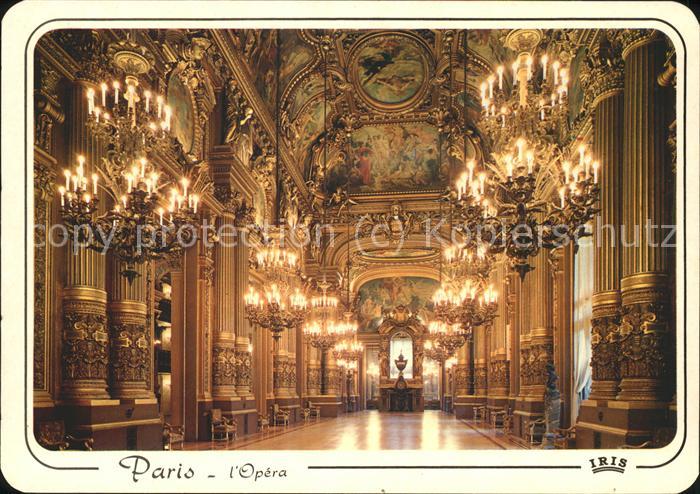 Opergebaeude Paris l'Opera Foyer