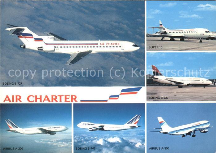 Flugzeuge Zivil Air-Charter Air-France Air-Inter