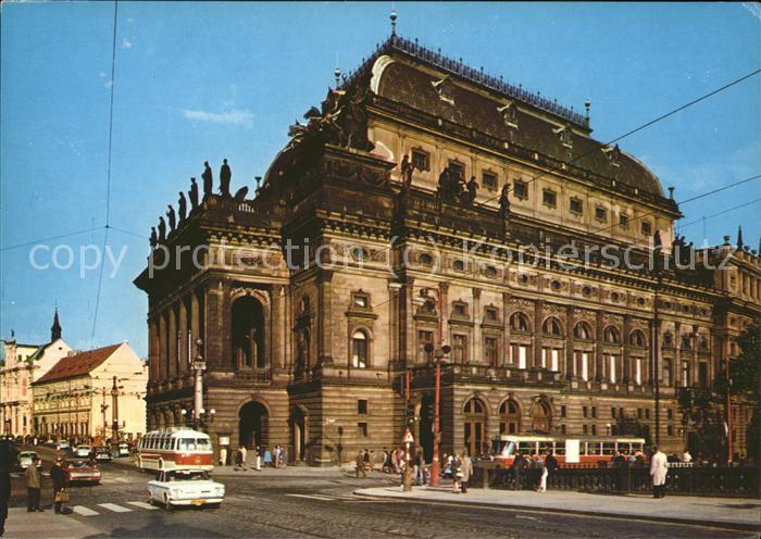 Theatergebaeude Praha Narodni divadlo