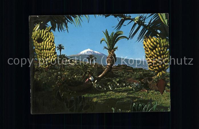 Bananen Tenerife Teide