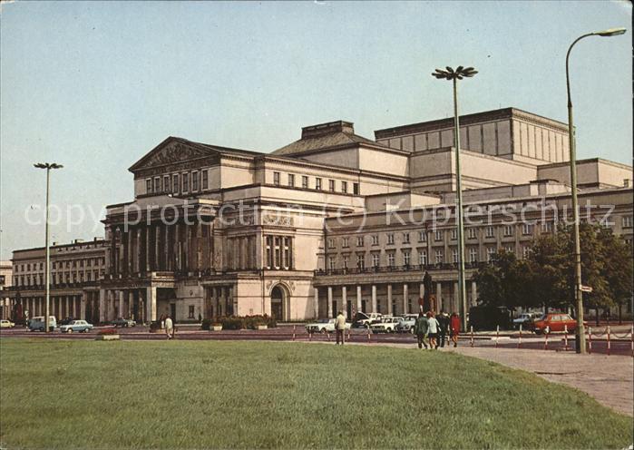 Theatergebaeude Warszawa Teatr Wielki Warschau