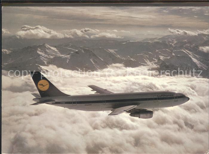 Flugzeuge Zivil Lufthansa Airbus A300