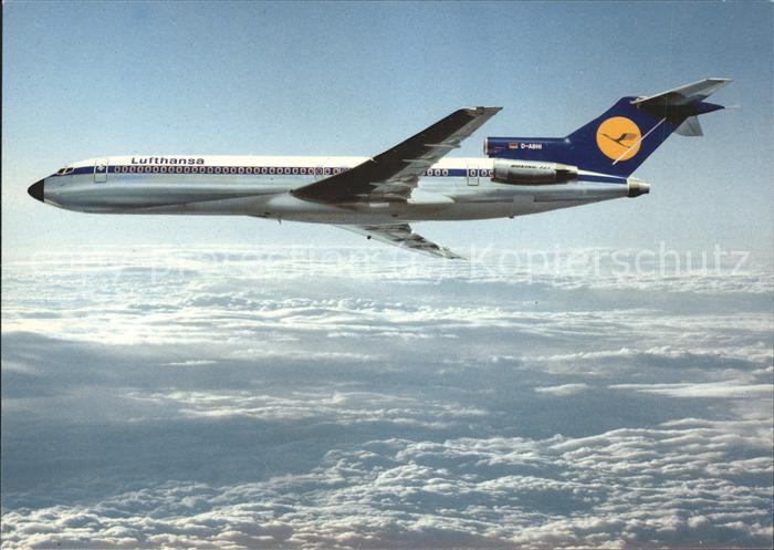 Flugzeuge Zivil Lufthansa Boeing 727 Europa Jet