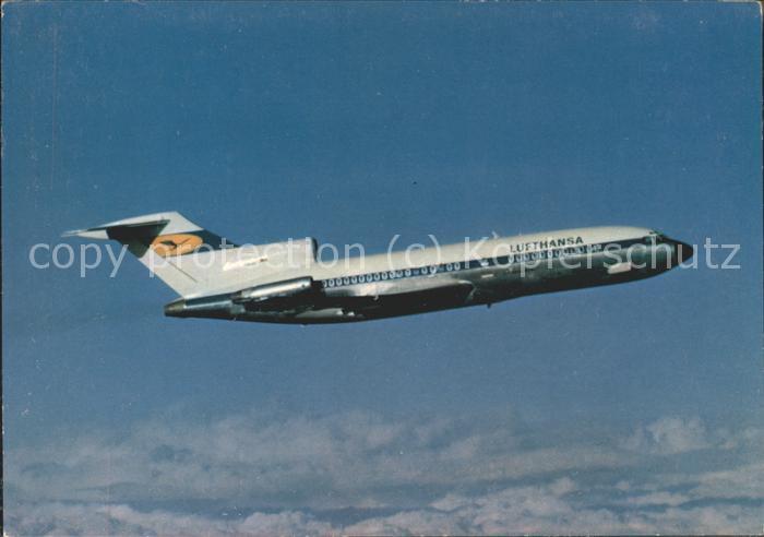 Flugzeuge Zivil Lufthansa Europa Jet Boeing 727