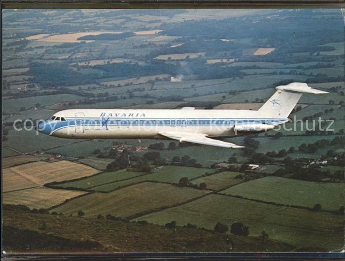 Flugzeuge Zivil Bavaria Bac Super One-Eleven