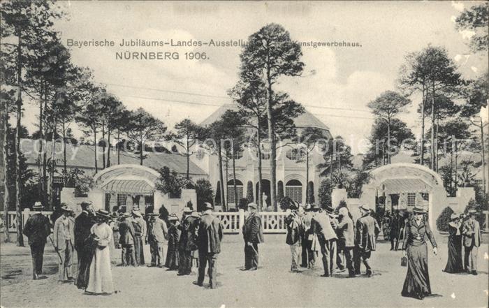 Ausstellung Bayr Landes Nuernberg 1906 Kunstgewerbehaus