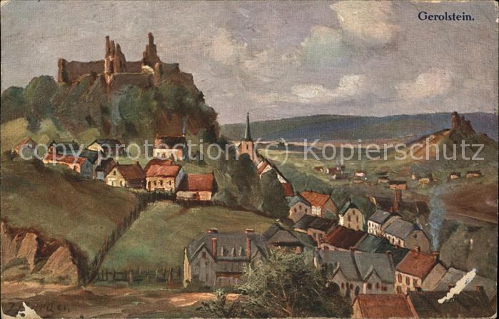 Gerolstein Rheinland-Pfalz mit Loewenburg