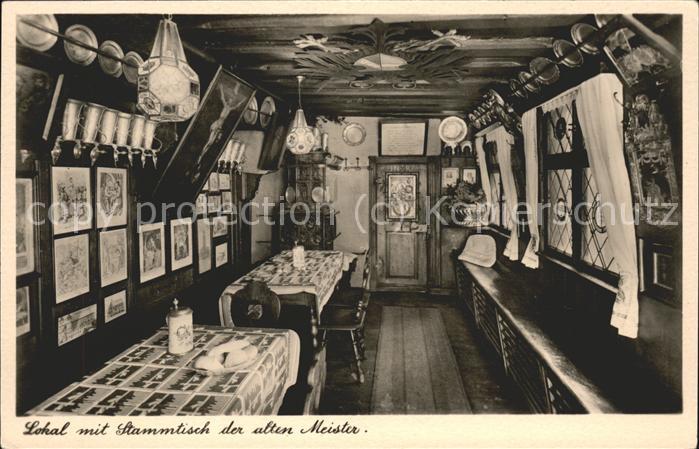 NueRNBERG  CITY Bratwurstgloecklein (Stammtisch der alten Meister)