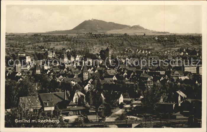 Gmuend Schwaebisch mit Rechberg