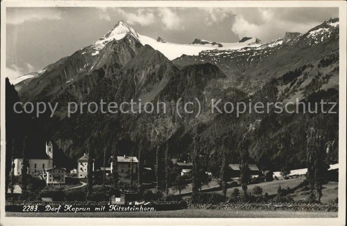 Kaprun mit Kitzsteinhorn
