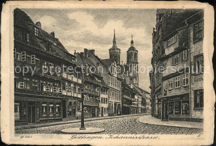 Goettingen Niedersachsen Johannistrasse