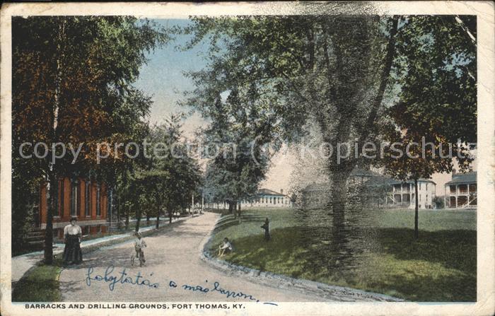 Cincinnati Ohio Barracks and Drilling Grounds Fort Thomas