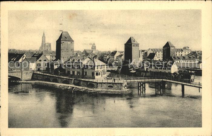 Strassburg Elsass Pont Couverts