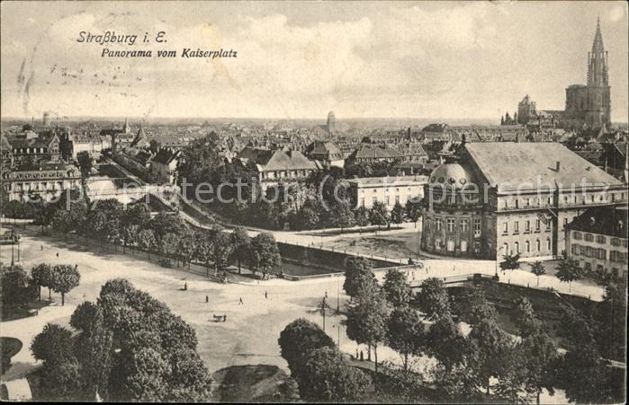 Strassburg Elsass Kaiserplatz