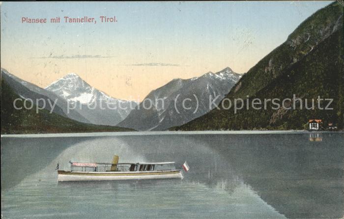Breitenwang Tirol Plansee mit Tanneller