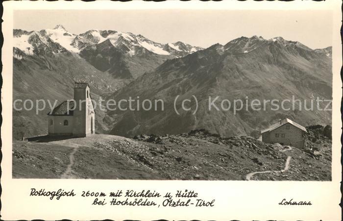 Soelden Rotkogljoch bei Hochsoelden