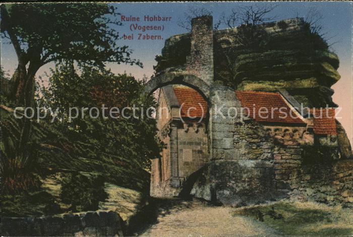 Zabern Saverne Ruine Hohbarr