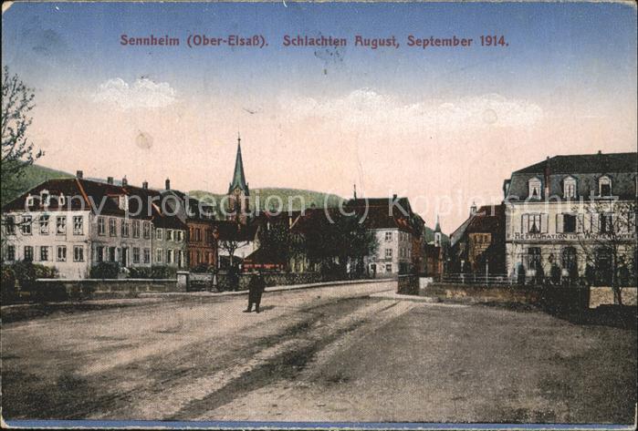 Sennheim mit Restauration zum Wintergarten