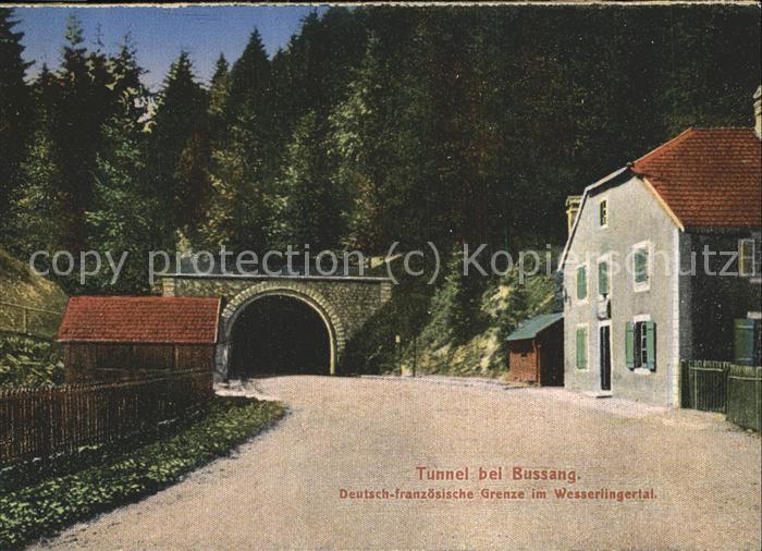 Bussang Vosges Tunnel