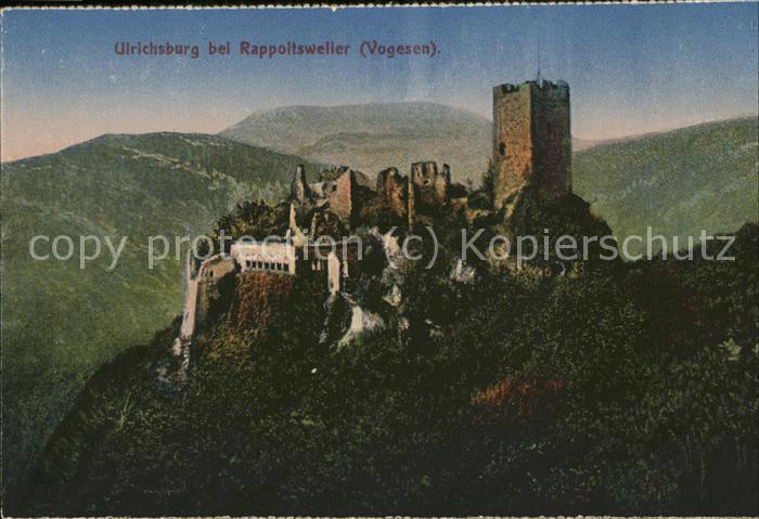 Rappoltsweiler Haut Rhin Elsass Ulrichsburg