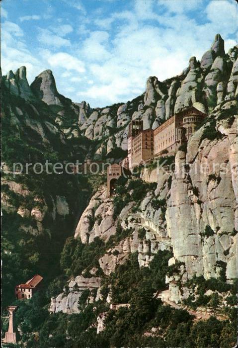 Barcelona Cataluna Kloster Montserrat