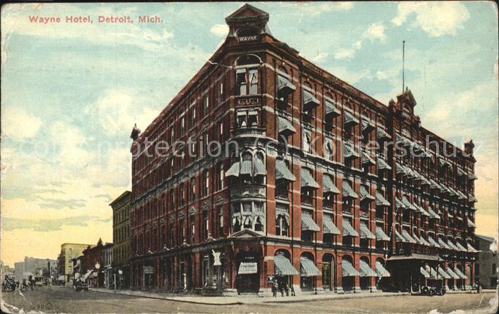 Detroit Michigan Wayne Hotel