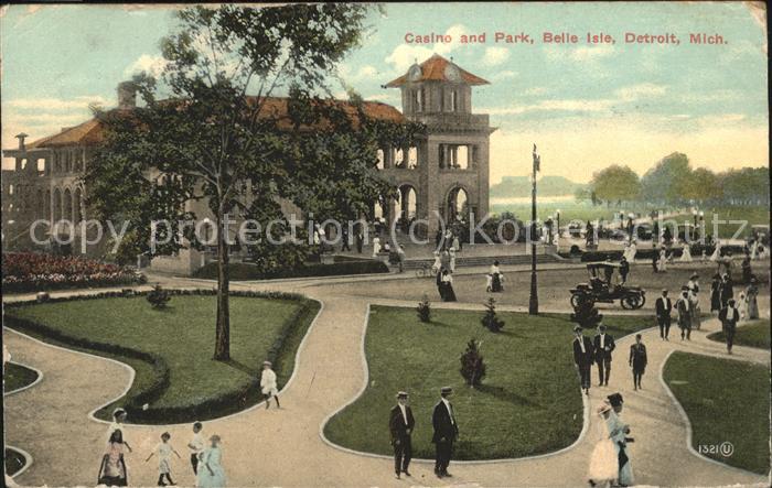Detroit Michigan Casino and Park Belle Isie