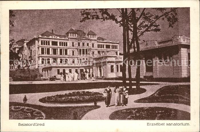 Balatonfuered Erzsebet sanatorium