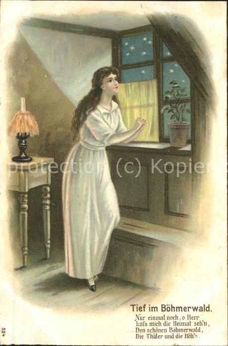 Boehmerwald Spruch Frau Nacht