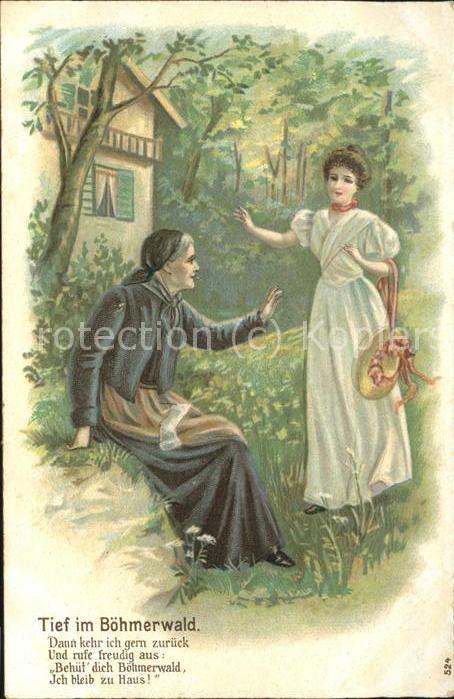 Boehmerwald Spruch Tracht Frauen