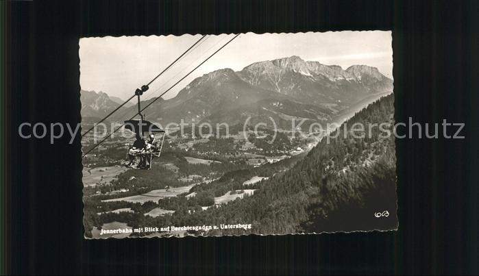 Seilbahn Jennerbahn Berchtesgaden Unterberg