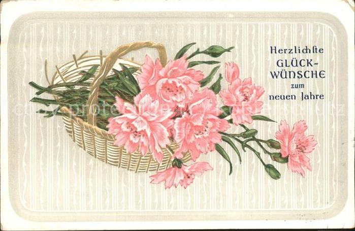 Neujahr Glückwünsche Blumen