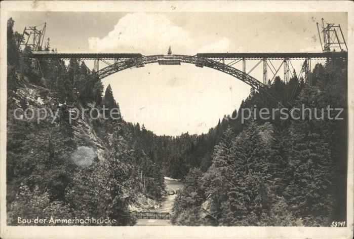 Bruecken Bauwerke Bau Ammerhochbrücke