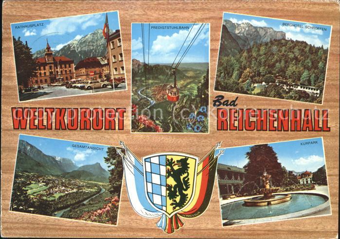 Seilbahn Wappen Bad Reichenhall Brunnen