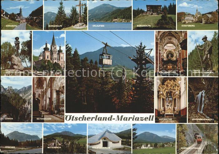 Seilbahn Eisenbahn Kirchchenschiff Ötscherland-M