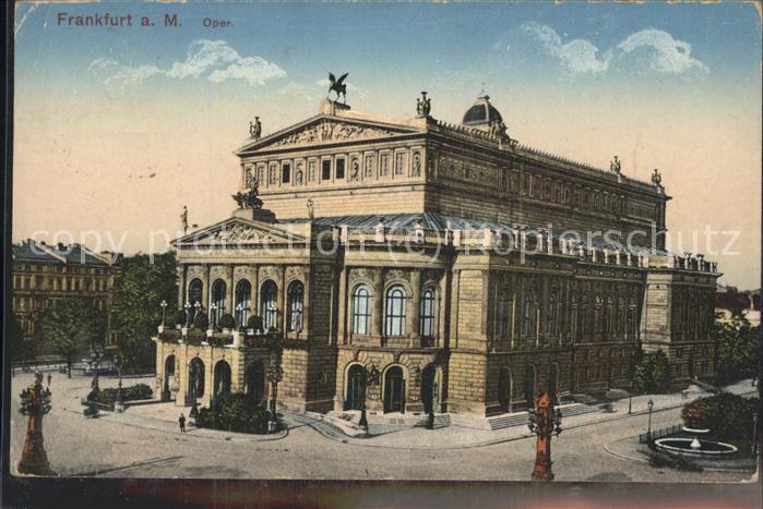 Opergebaeude Frankfurt a. Main