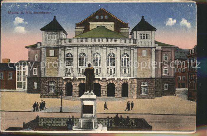 Theatergebaeude Main a. Rh. Stadttheater