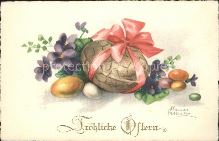 Petersen Hannes Nr. 3091 Fröhliche Ostern