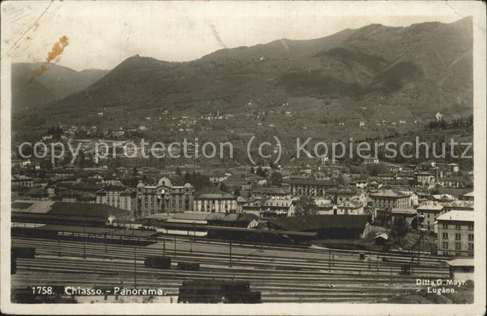 Eisenbahn Chiasso Panorama