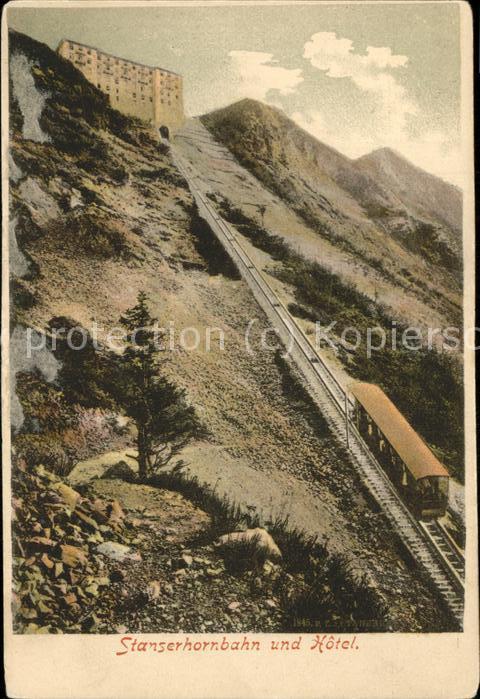 Bergbahn Stanserhornbahn Hotel