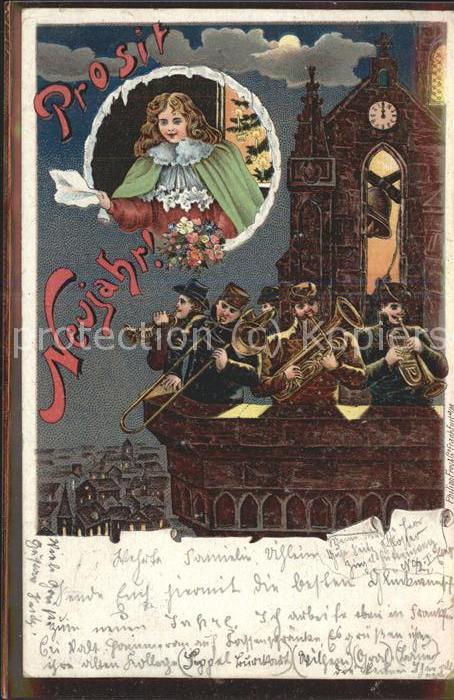 Neujahr Musiker Kapelle Trompete