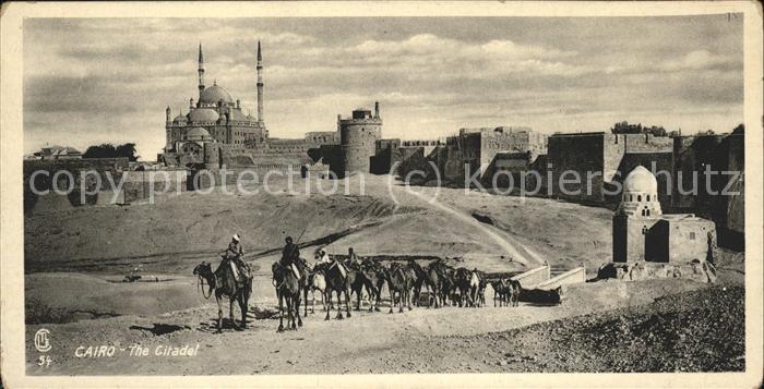 Kairo The Citadel mit Karawanne