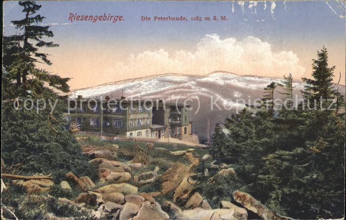 Riesengebirge Krkonose Karkonosze Die Peterbaude