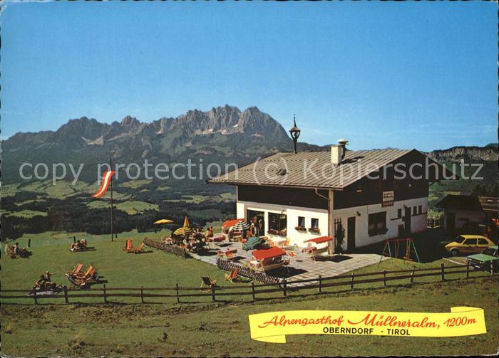 Oberndorf Tirol Alpengasthof Muellneralm