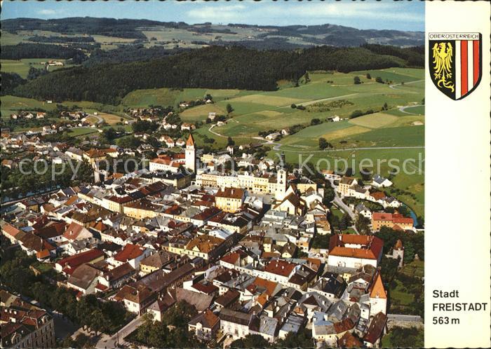 Freistadt Muehlviertel Luftaufnahme