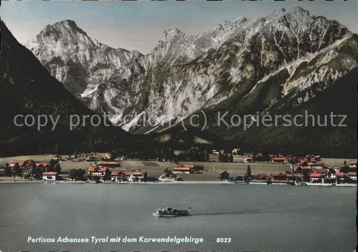 Pertisau Achensee mit Achensee u.Karwendelgebirge