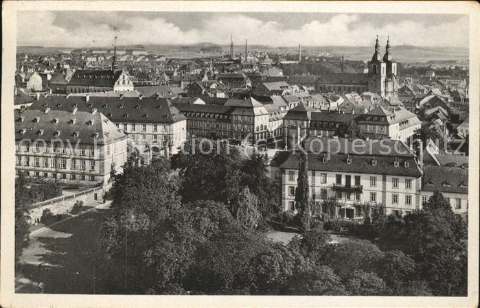 FULDA Hessen Blick vom Dom